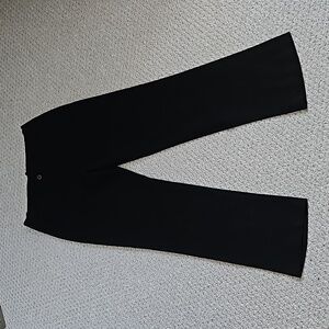 Black business casual women pants